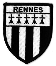Patche Rennes écusson brodé blason patch thermocollant Bretagne breton