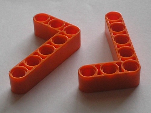 Lego technic orange beam - 2,
