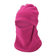 Passe-Montagne Hiver Hommes Femmes,  Visage Anti-Vent, Rose Rouge