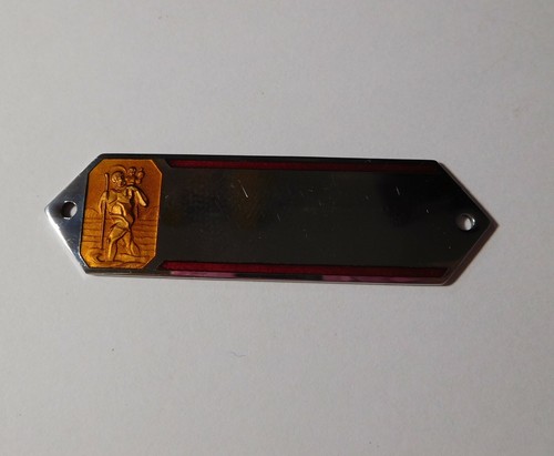 Petite plaque voiture ancienne