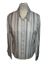 CHEMISIER AJUSTE FEMME  °°°  JACQUELINE RIU  °°°   TAILLE 2 . PARFAIT ETAT