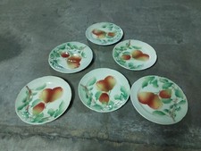 6 ASSIETTES EN BARBOTINE SAINT