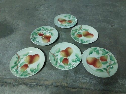 Assiettes barbotine saint - en,