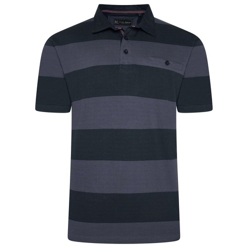 Polo rugby rayé - rayé, pour