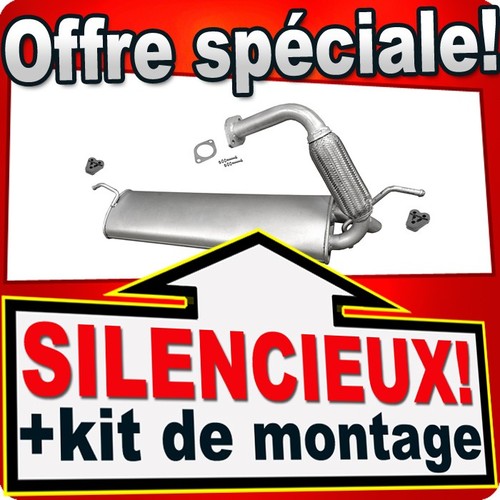 Silencieux arriere pour smart - silencieux,
