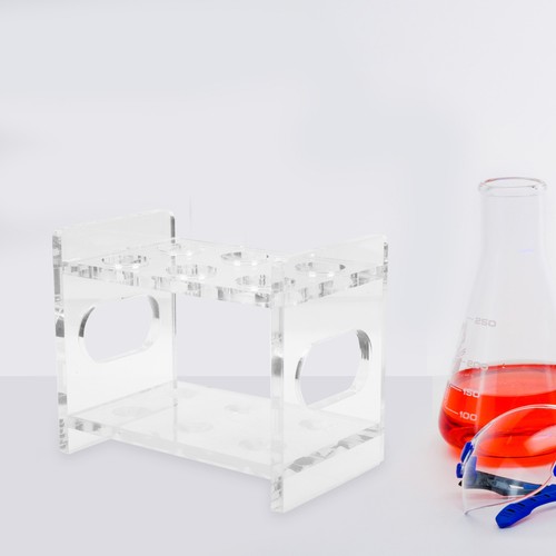 Support tube à - ,