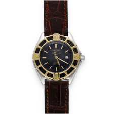 Montre Breitling J class Lady Or et Acier Quartz. 30 mm vers 1995. Ref : D52065.