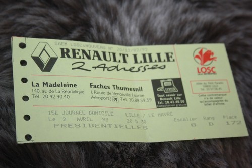 Ticket losc lille - losc,