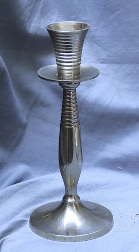 Bougeoir art déco flamme - bougeoir,