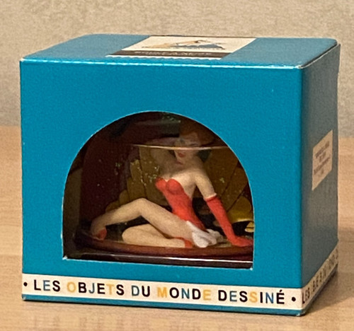 Boule niege girl 7cm - niege:,