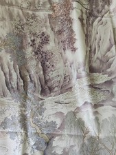 Tissu Ancien Chinoiserie Lelièvre 3m37