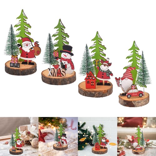 Décor noël table bois - noël,