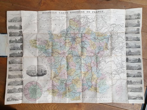 Carte routière france - de,