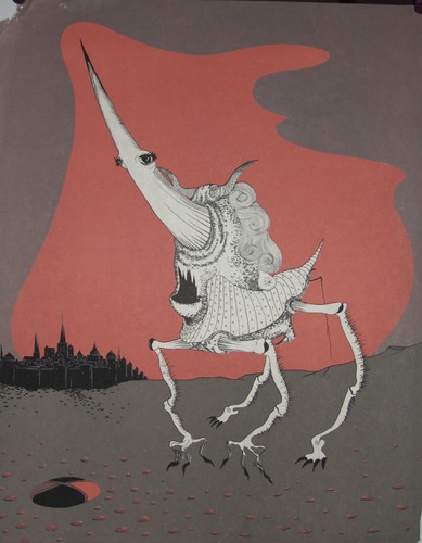 Félix labisse estampe - félix,