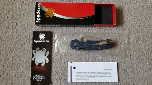 Spyderco paramilitary m390 - spyderco, 2