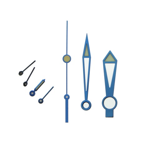 Fortis set aiguilles bleu - set,