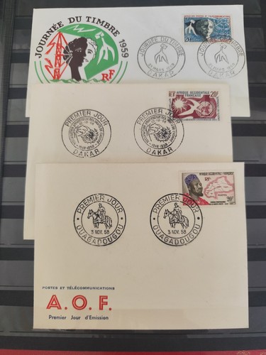 Timbres des colonies - des, colonies***