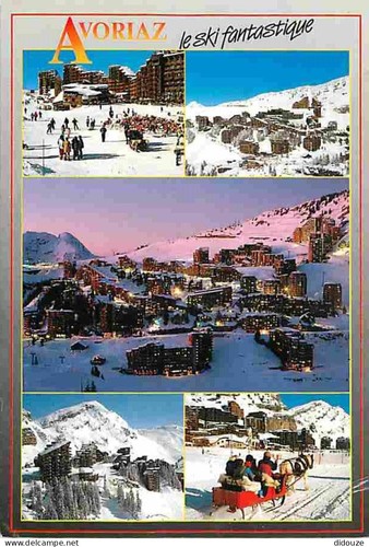Carte postale avoriaz - -,