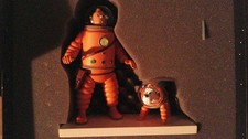 Moulinsart Fariboles - Tintin et Milou cosmonaute + Haddock et Tournesol  lune