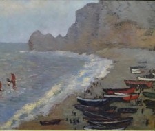 Tableau Ancien Huile Paysage