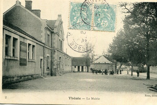 Carte thesee mairie - mairie, les