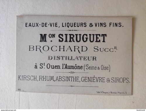 Siruguet distillateur saint - distillateur, à