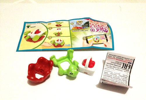 Kinder paques tortue vu324 - vu324, +