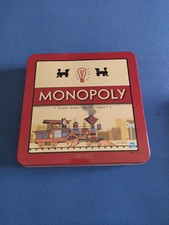 Rare MONOPOLY  NOSTALGIE 1950 Boîte métallique - PARKER 