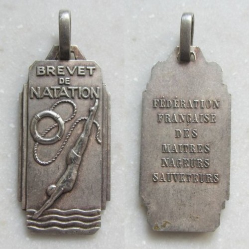 Ancienne medaille brevet - medaille, ffmns
