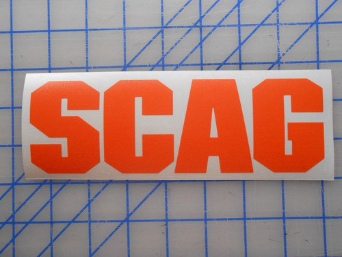 Scag décalque autocollant 5 - décalque, 5.5