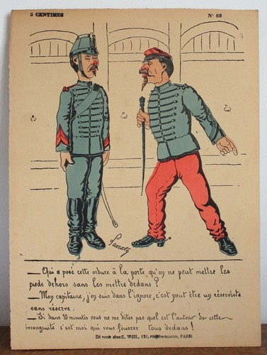 Gravure dessin caricature - dessin,