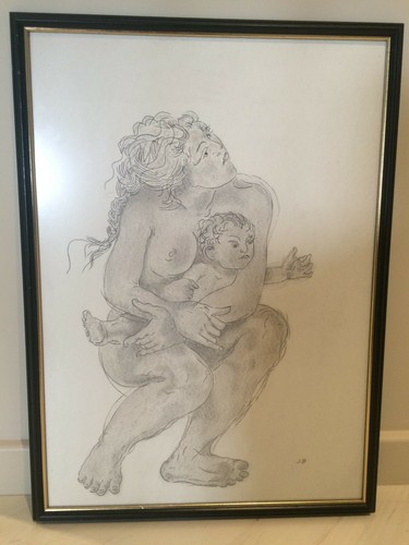Tableau pastel - à, la