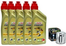Kit D'Entretien Castrol 10W40 Filtre Harley Davidson V-Rod 2002/2006
