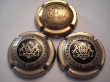 3 Capsules Champagne Henriot  (Différentes)