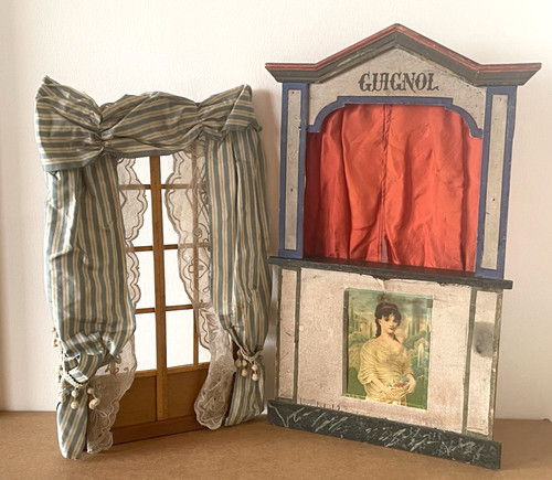 Jouet ancien castelet - ancien,