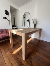 table salle à manger bois massif