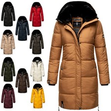 Marikoo Femme Hiver Veste Doudoune Manteau Parka Chaud Col Capuche STRELIZIAA