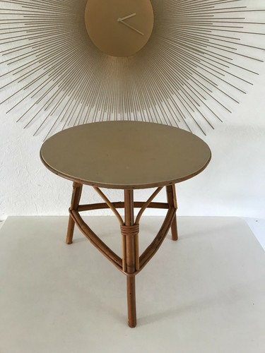 Ancienne petite table ronde - ☻ancienne,
