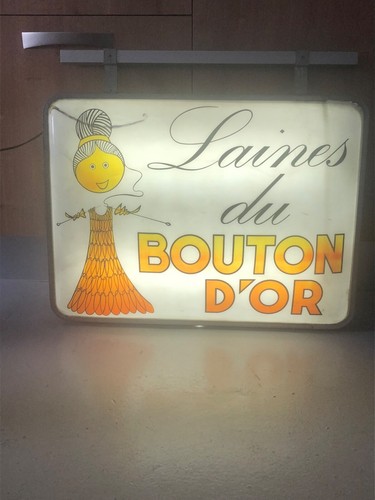 Enseigne boutique lumineuse - boutique,