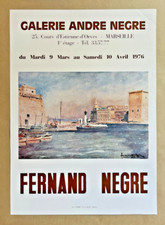 Marseille Fernand Negre Large