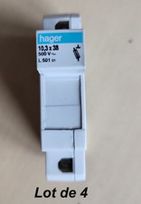 Lot de 4 Hager Porte fusible