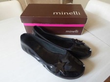Ballerines noires vernies /