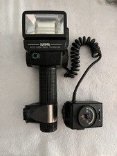 Vintage Flash Sunpak auto Zoom Thyristor 3600 Electronic Flash 35mm complet