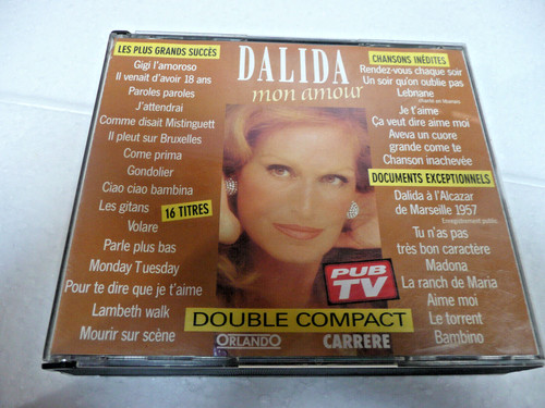 Dalida mon amour orlando - dalida,