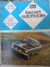 REVUE TECHNIQUE L'EXPERT AUTOMOBILE OPEL KADETT B KADETT RALLYE type 1100 n°55