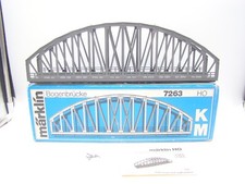 MARKLIN - HO - 7263 - PONT METALLIQUE EN ARC - BRIDGE - VOIE K & M - ANCIEN -
