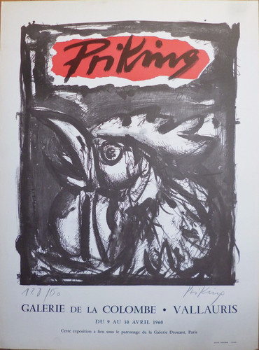 Franz priking lithographie - priking,