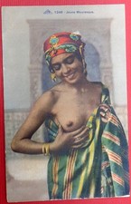 CPA érotique nue , jeune