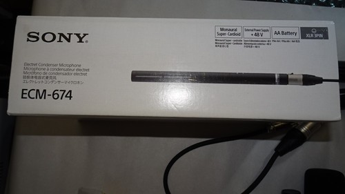 Sony ecm 674 - sony, ecm-674