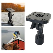 Support de sondeur électronique pour kayak, bateau, noir, durable, facile à